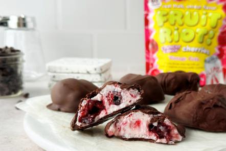 Fruit Riot Chocolate Covered Cherry Yogurt Clusters
