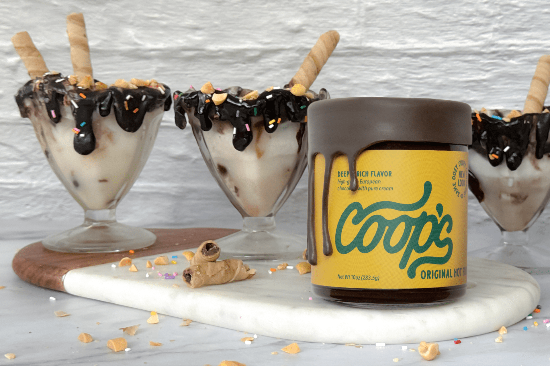 Fudge Ice Cream Sundae