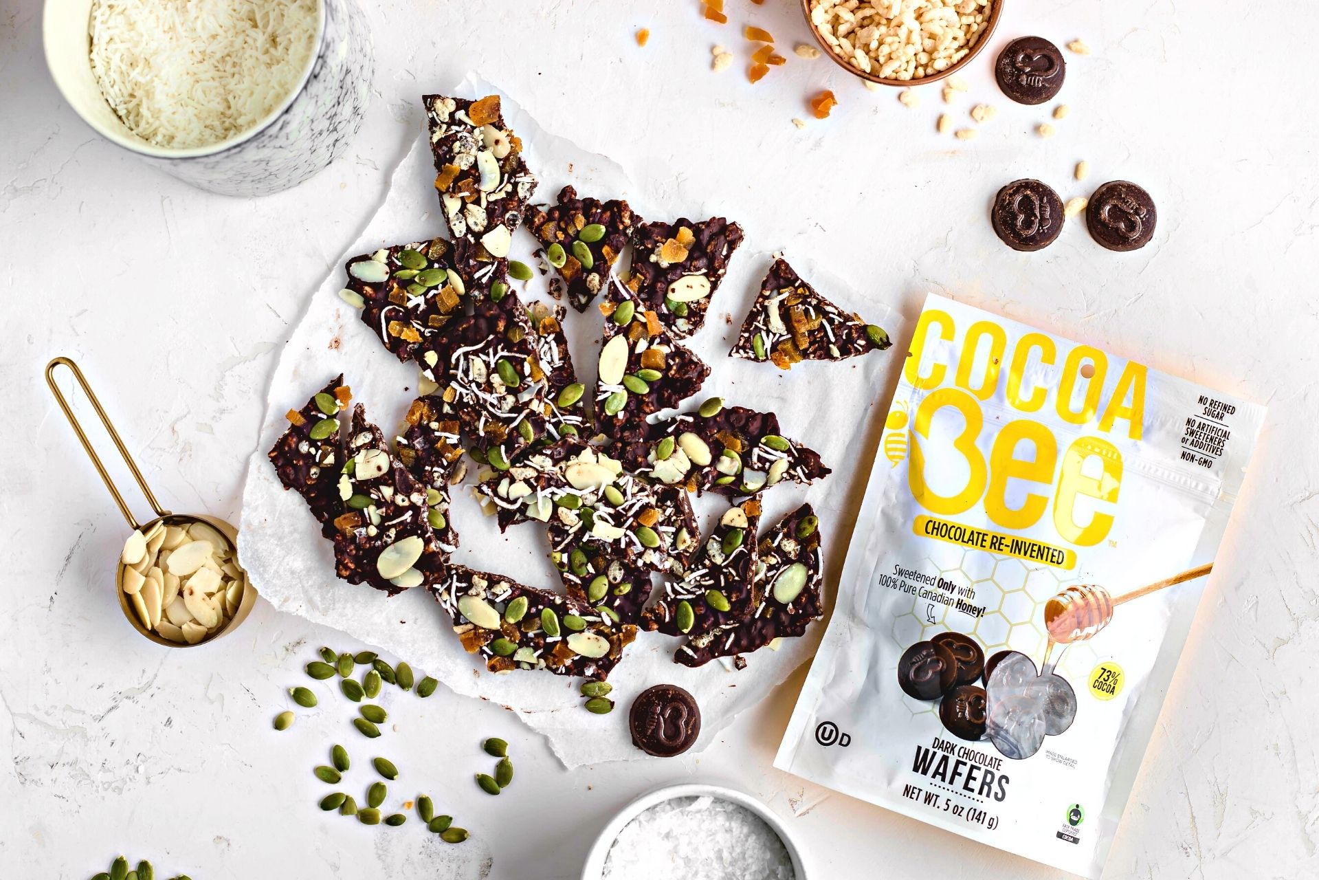 DairyFree Fruit & Nut Chocolate Bark DairyFree Recipes Online