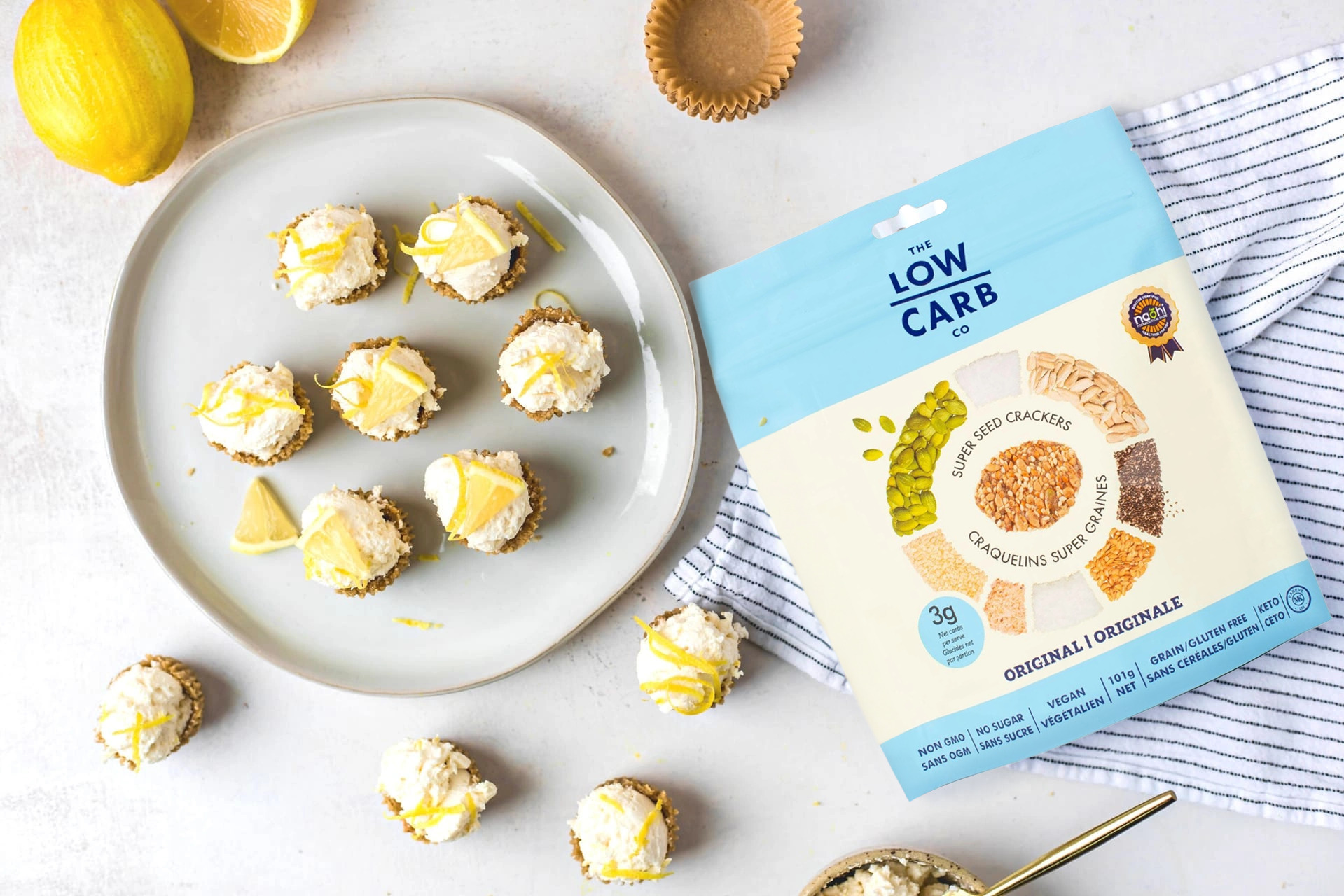 Gluten-Free No-Bake Mini Lemon Meringue Pies