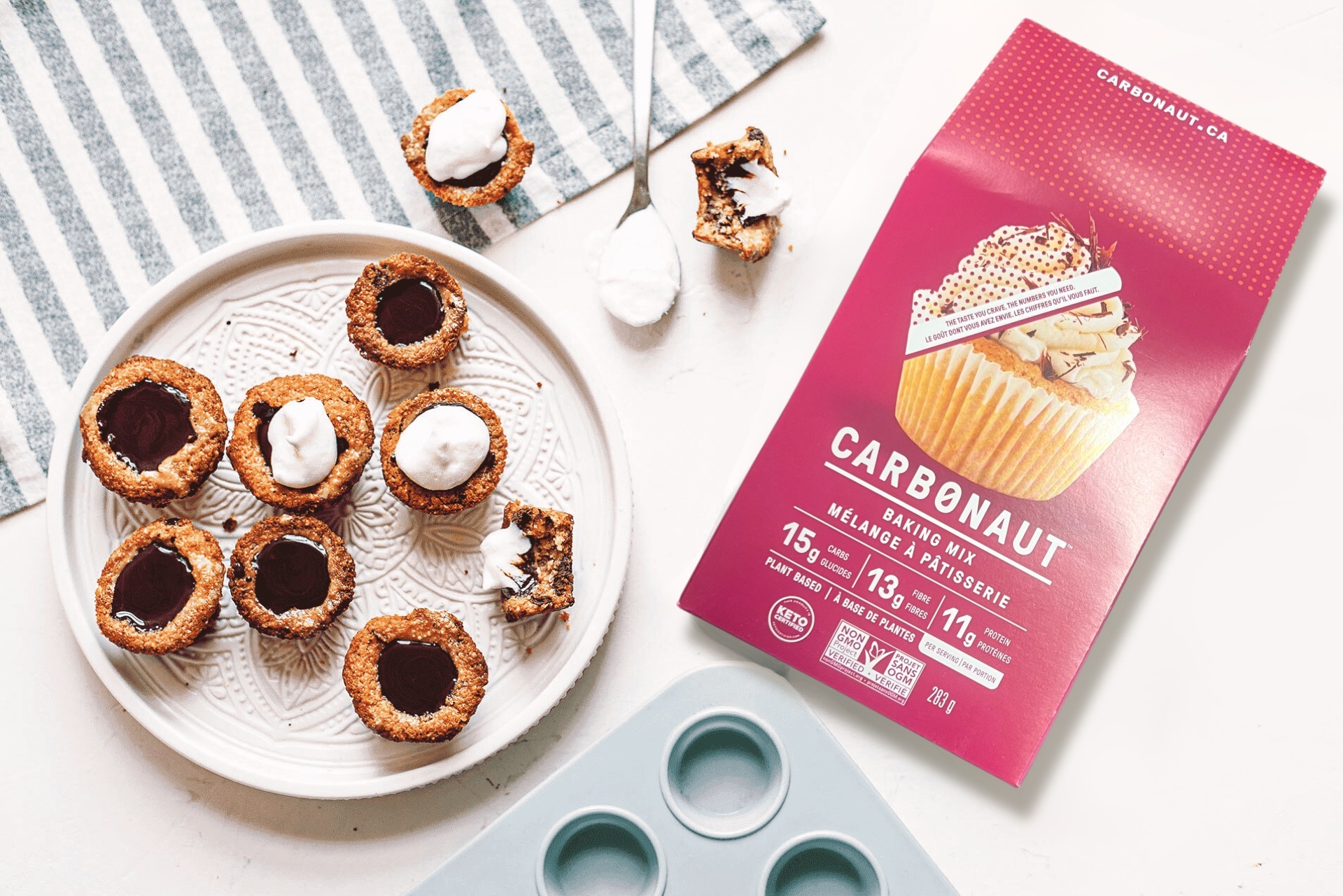 Hot Chocolate Cookie Cups