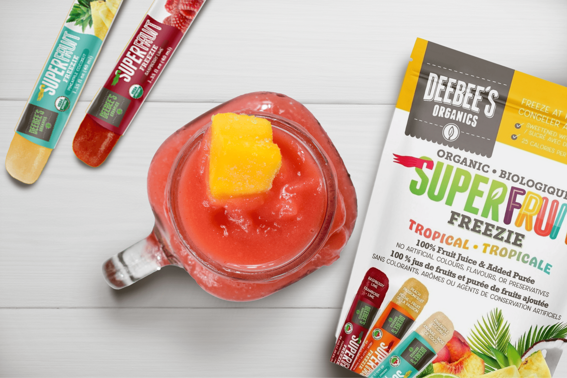 Strawberry Mango Slushie