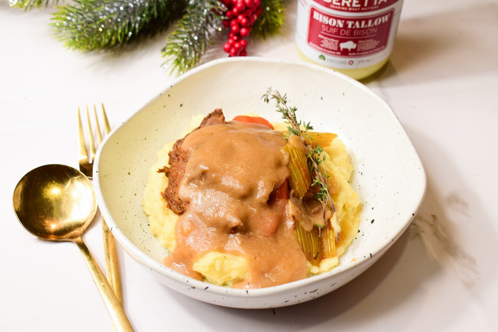 Easy and Healthy Bison Tallow Gravy Recipe