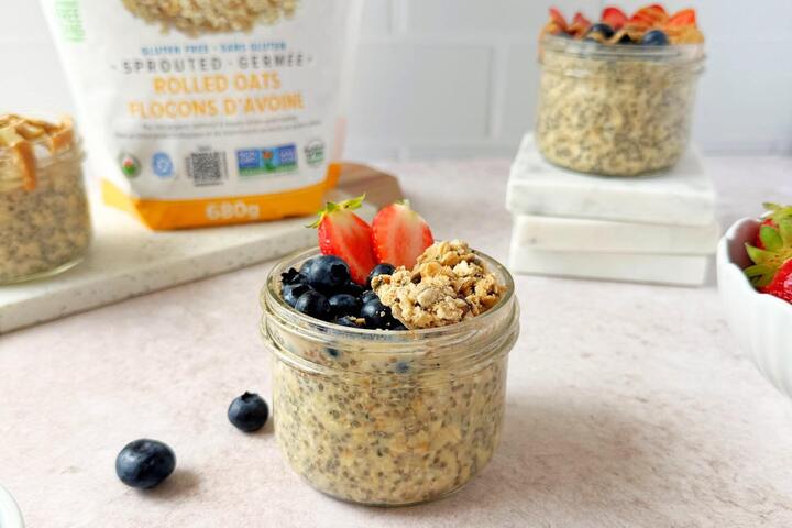 High-Protein Overnight Oats