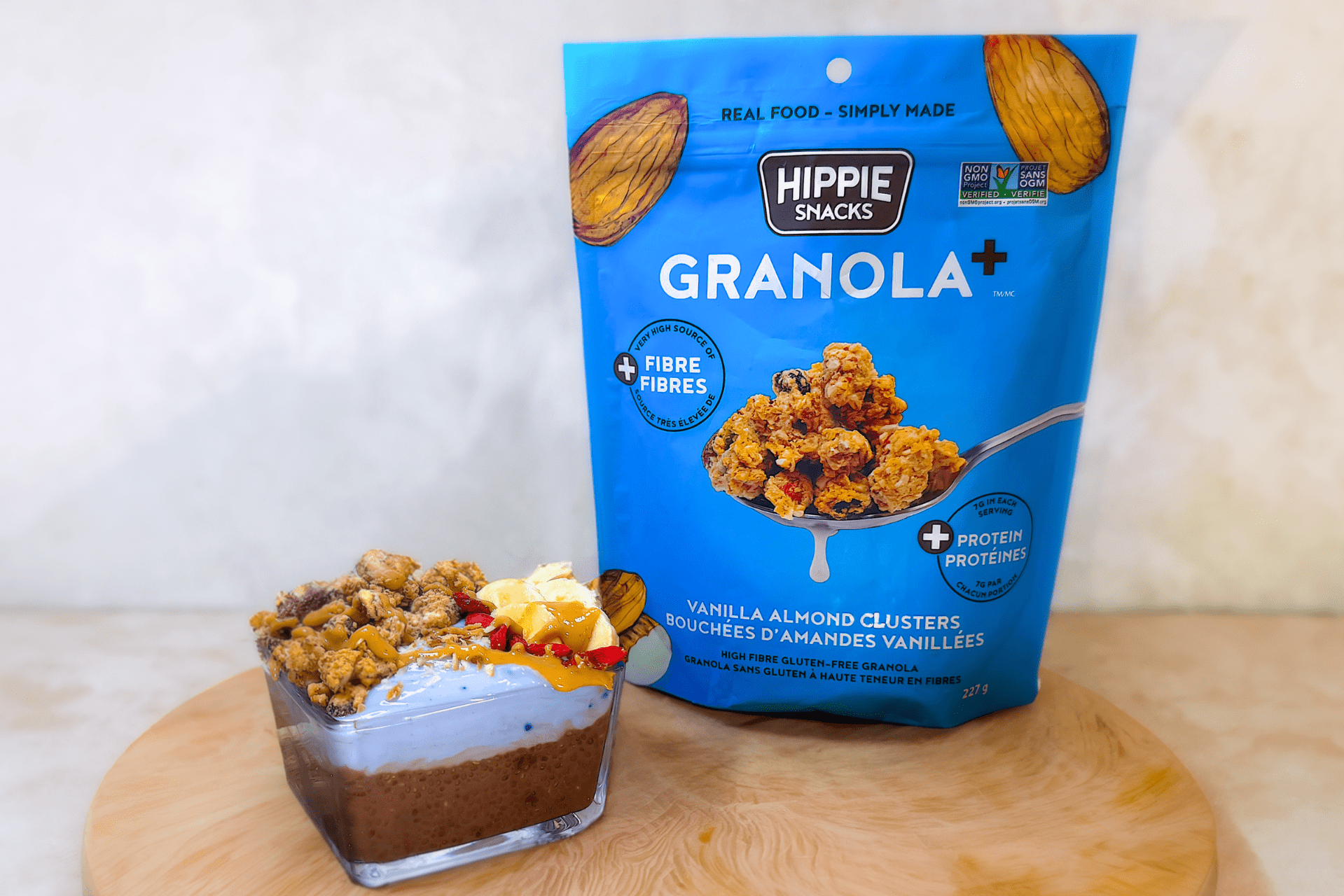 High Protein Chocolate Chia Seed Pudding