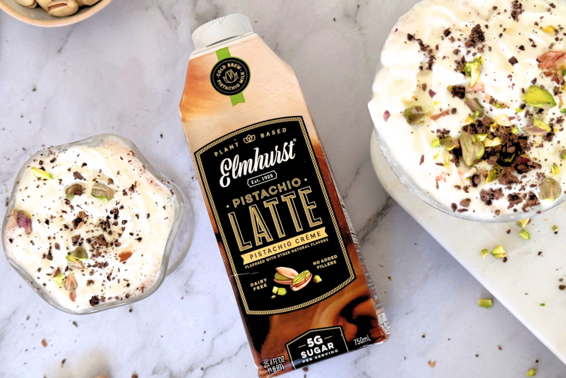 Elmhurst Pistachio Creme Latte