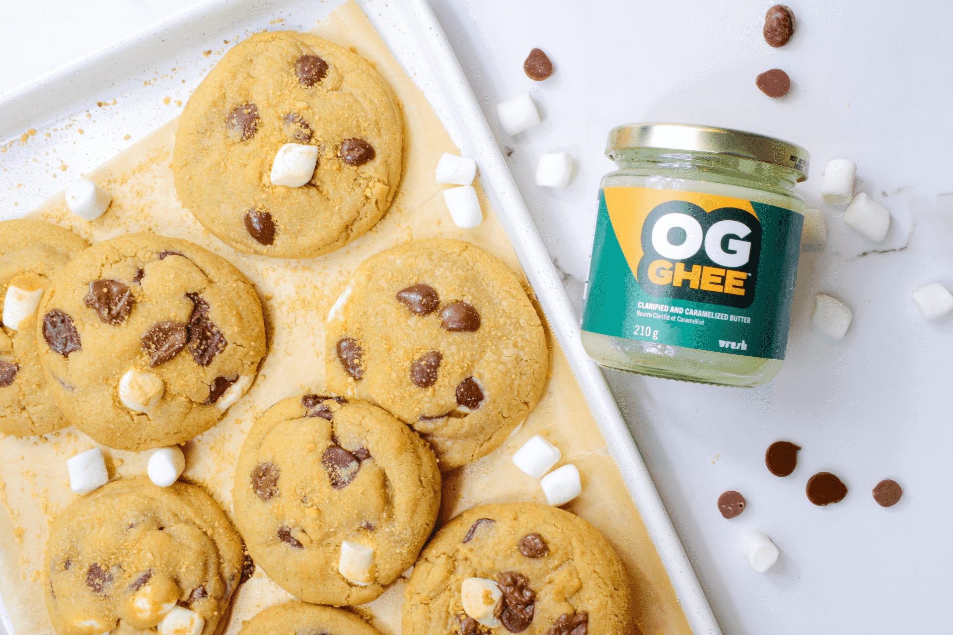 Ghee Smores and Chocolate Chip Cookie Recipe Gluten Free