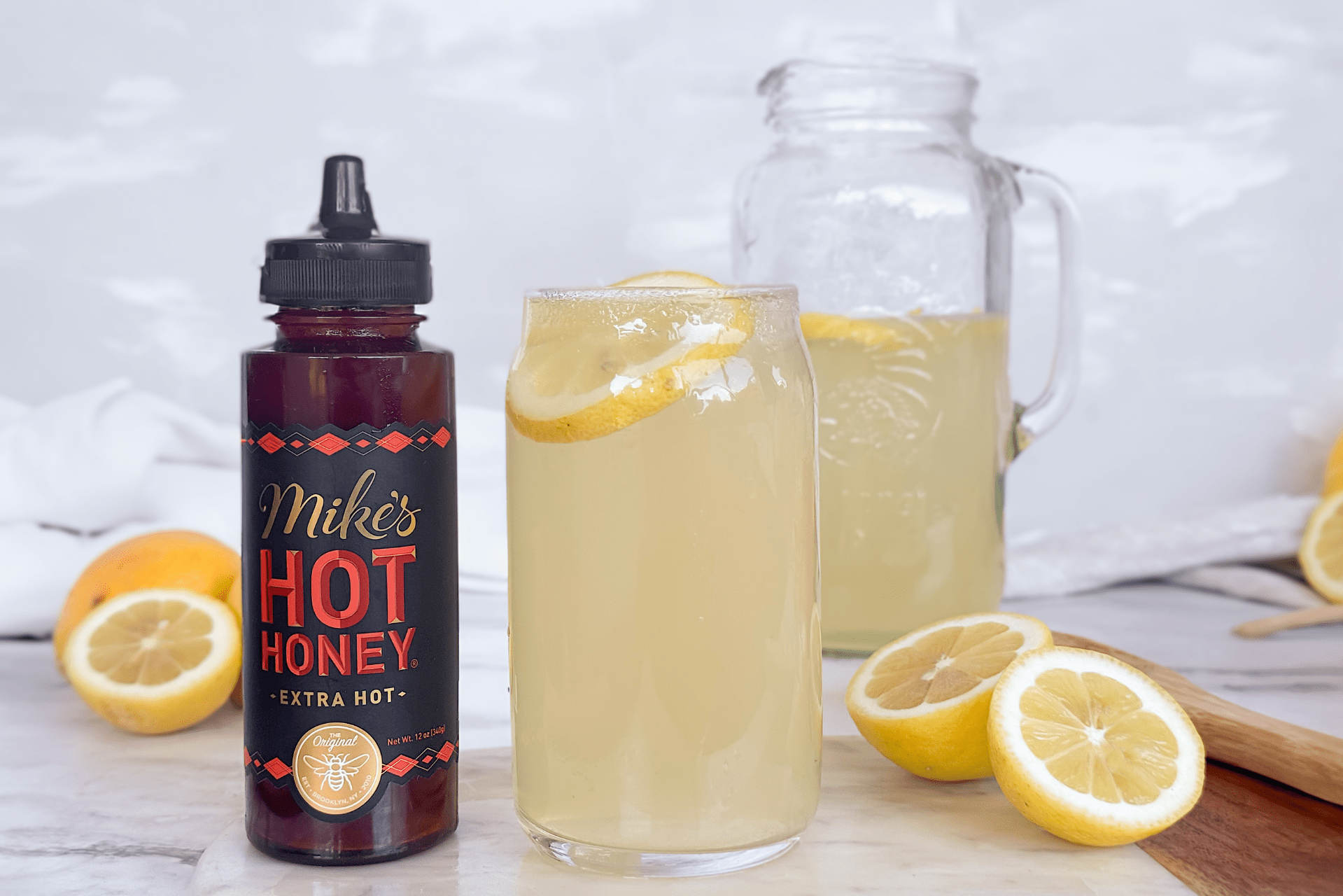 Hot Honey Lemonade
