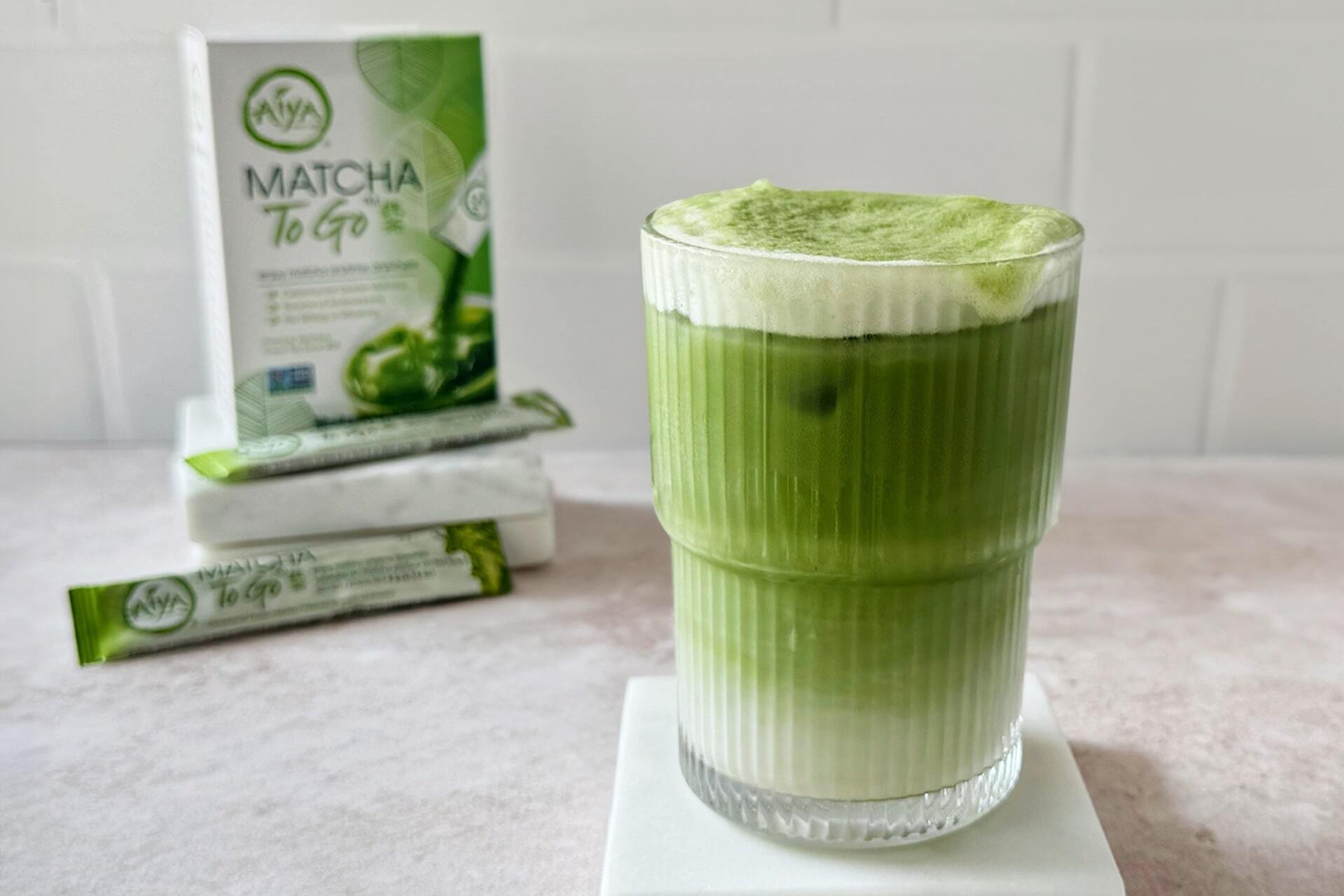 On-the-Go Iced Matcha