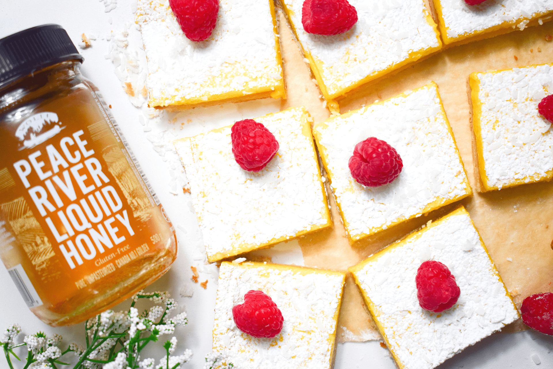 Healthy Lemon Bars