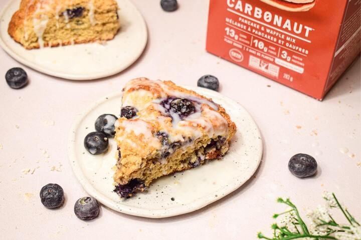 Easy High-Fibre Blueberry Scones