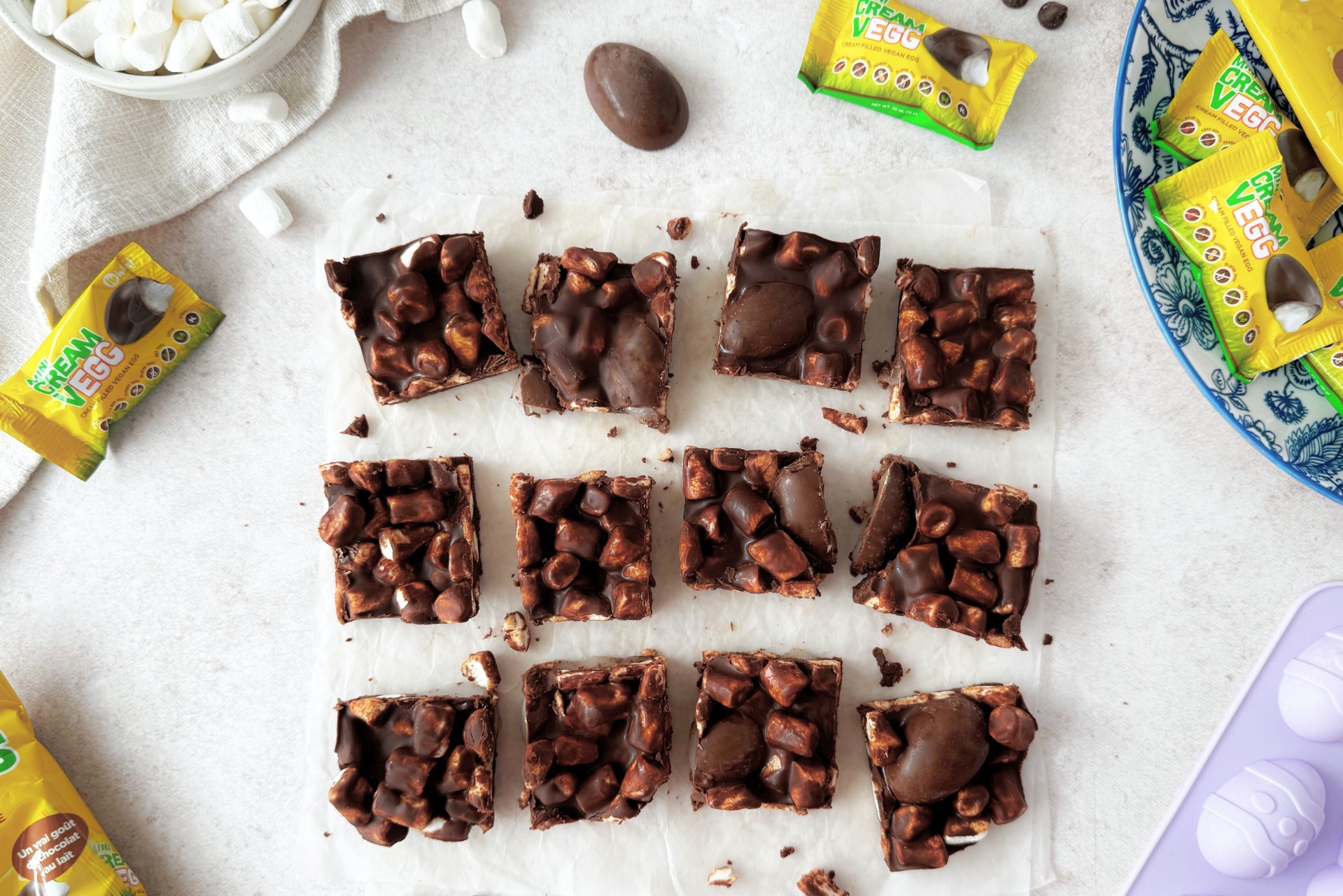 Creme Egg Rocky Road