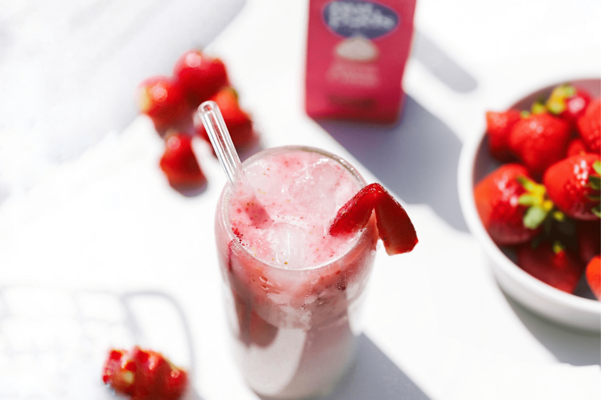 Strawberry Pink Drink Recipe