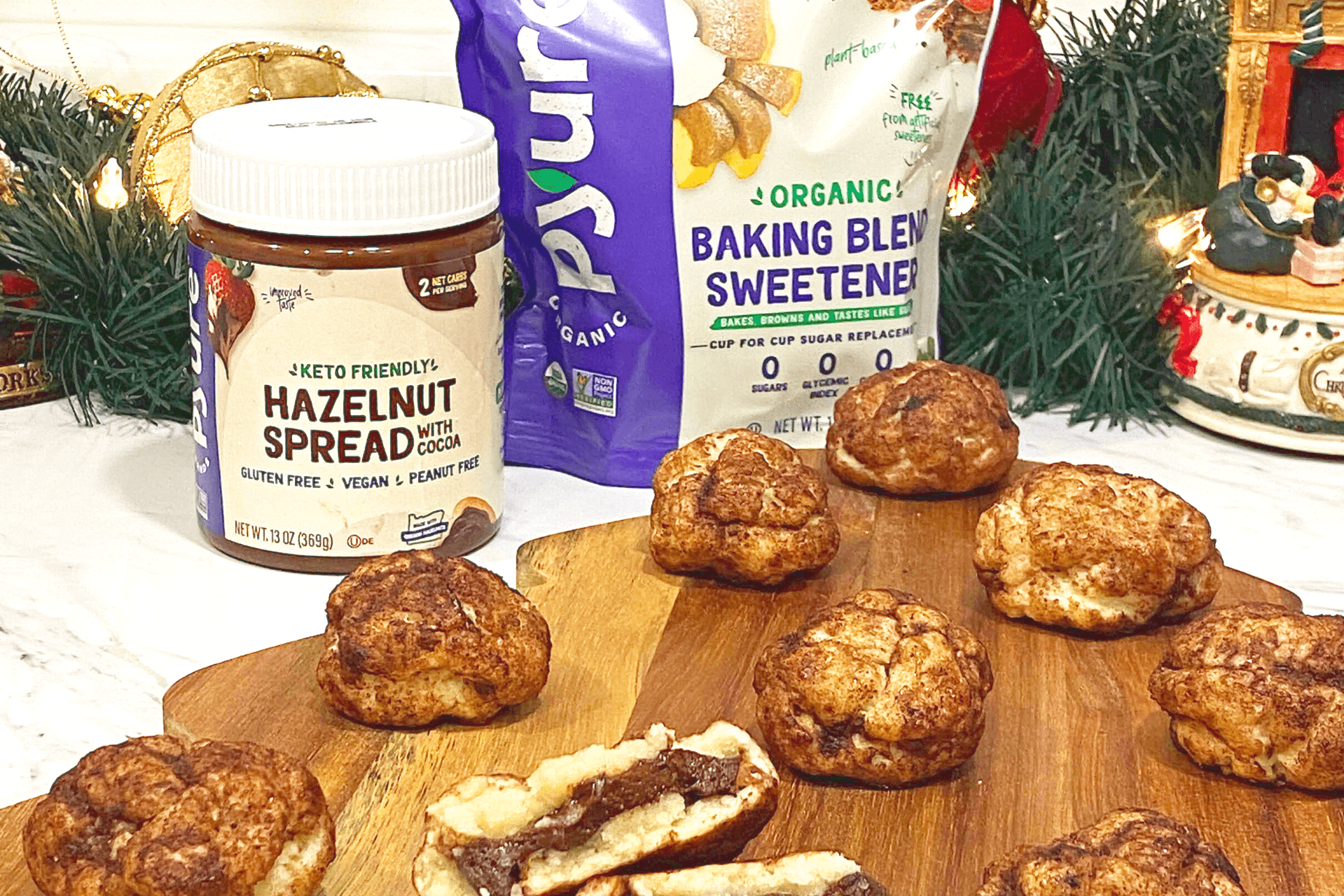 Low Sugar Chocolate Hazelnut Cookie