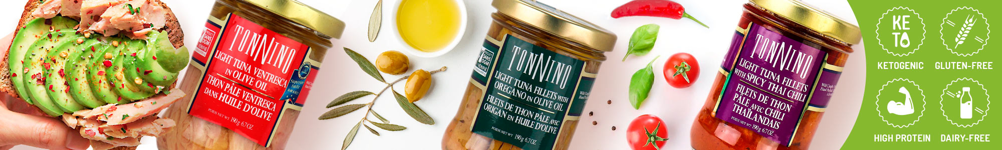 Tonnino Tuna Fillets In Olive Oil At Natura Market