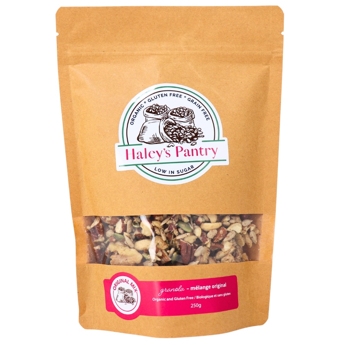Haley’s Pantry Organic Granola Original Mix, 250g