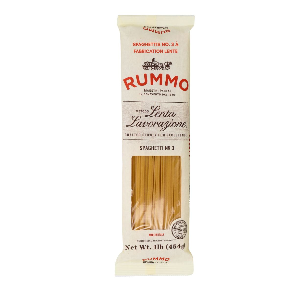 Rummo Lenta Lavorazione Spaghetti No. 3, 454g