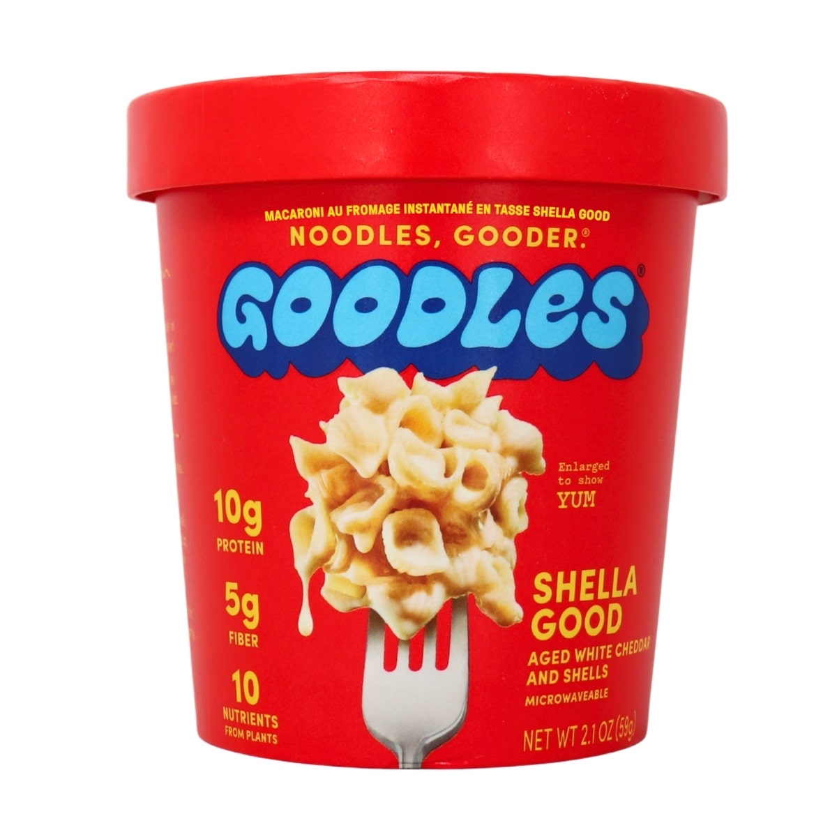 Goodles Instant Mac &amp; Cheese Cup Shella Good, 59 g