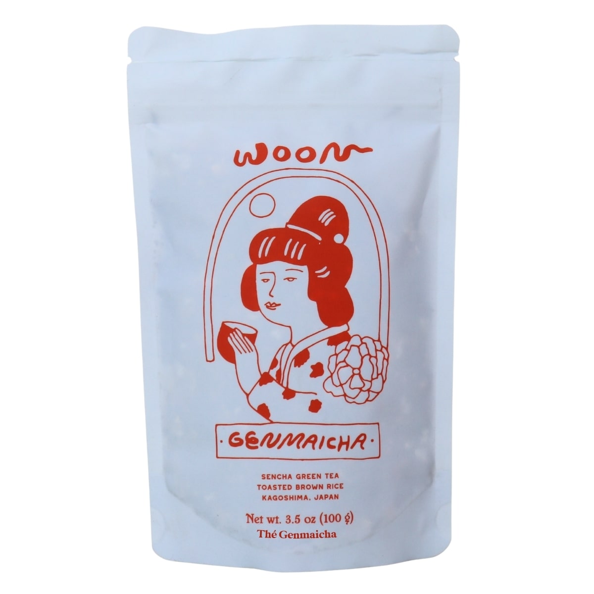 Woon Loose Leaf Genmaicha Tea, 100 g