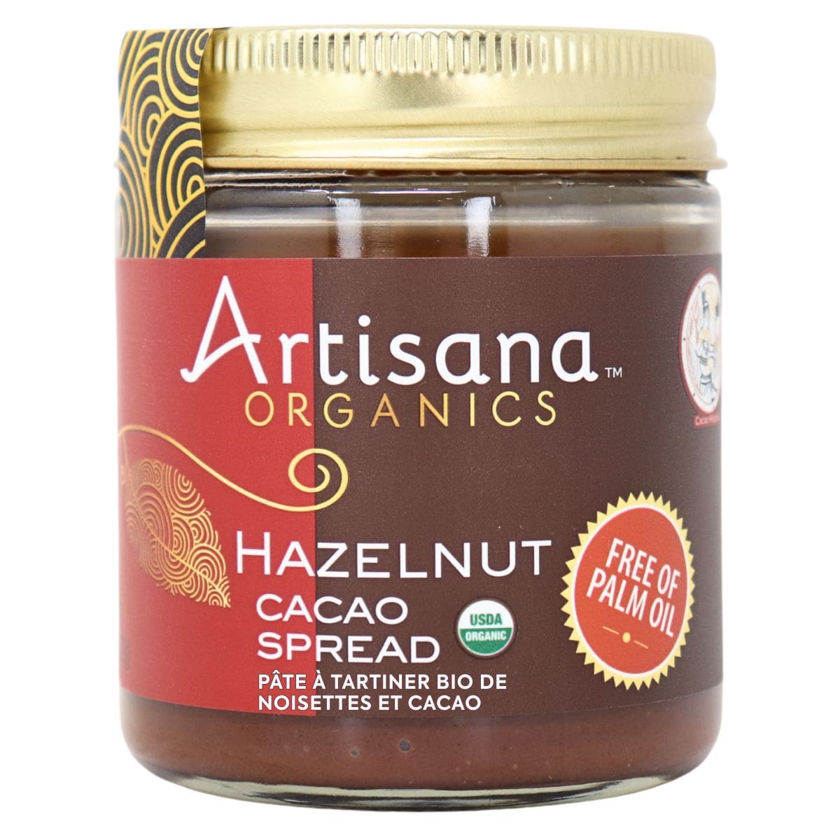 Artisana Organic Hazelnut Cacao Spread, 227g