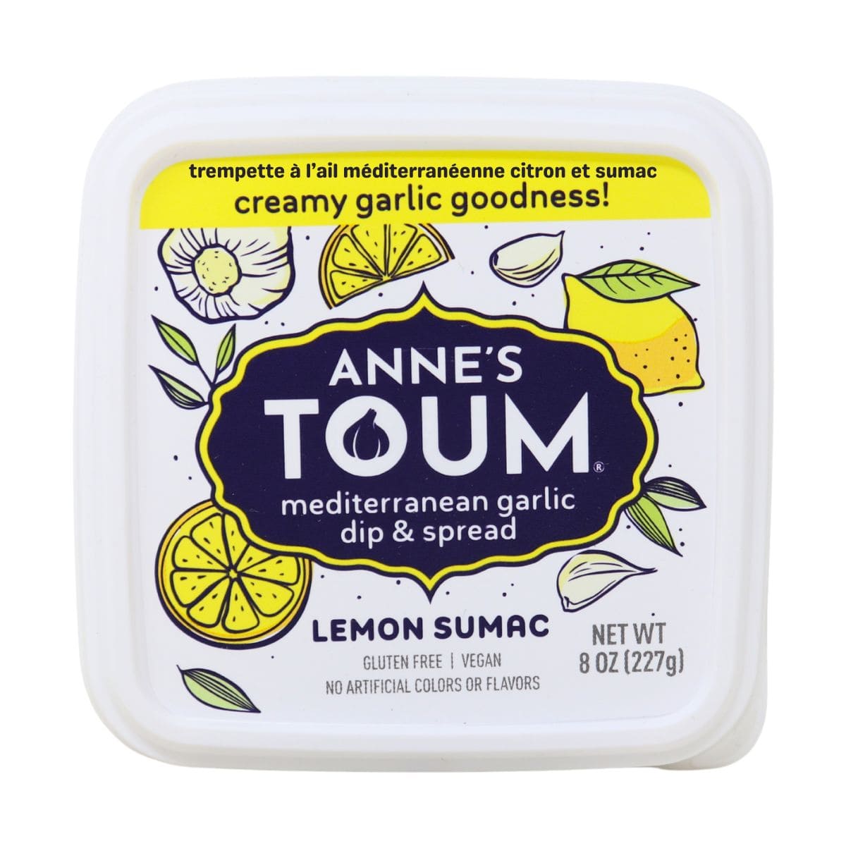 Anne’s Toum Mediterranean Garlic Dip &amp; Spread Lemon Sumac, 227 g