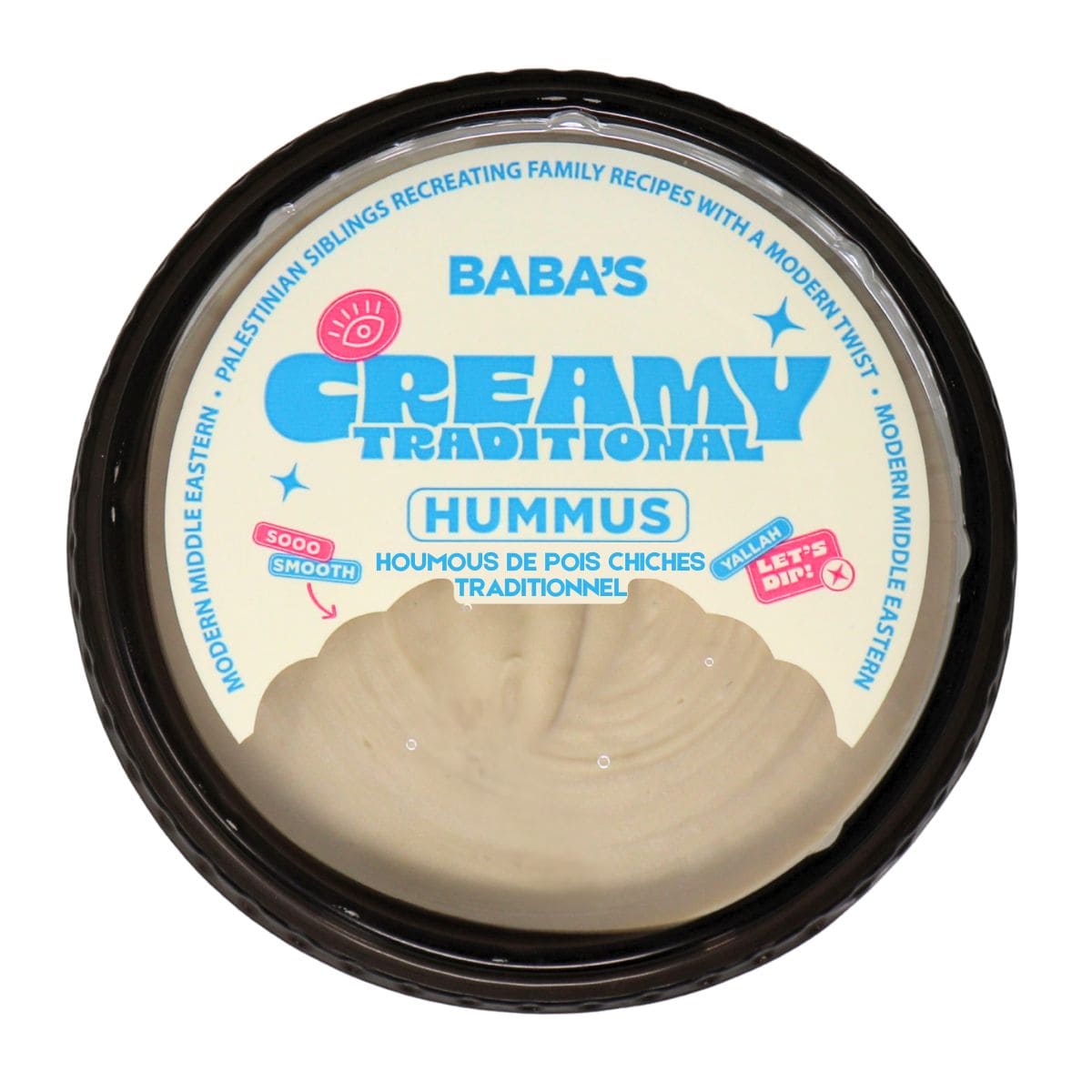 Baba’s Chickpea Hummus Creamy Traditional, 283g
