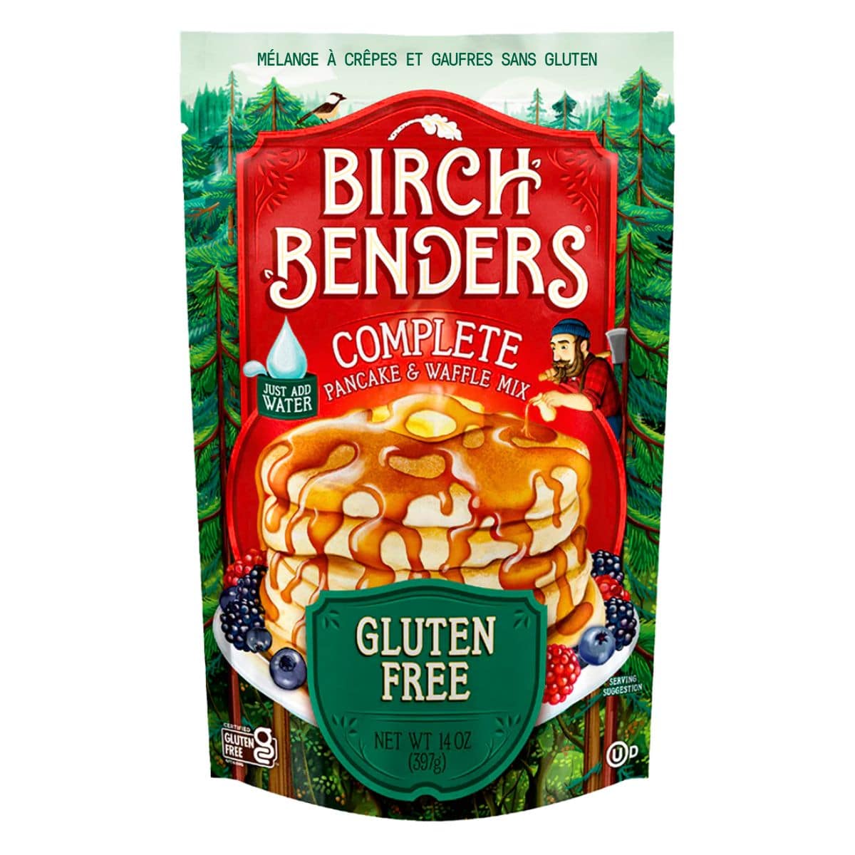 Birch Benders Gluten-Free Pancake &amp; Waffle Mix, 397g