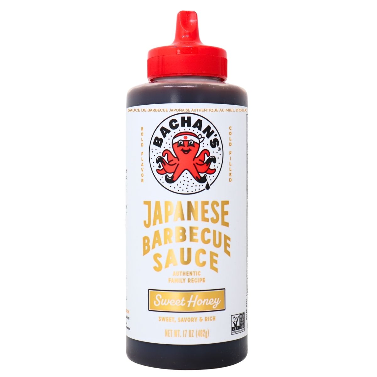 Bachan’s Authentic Japanese Barbecue Sauce Sweet Honey, 482g
