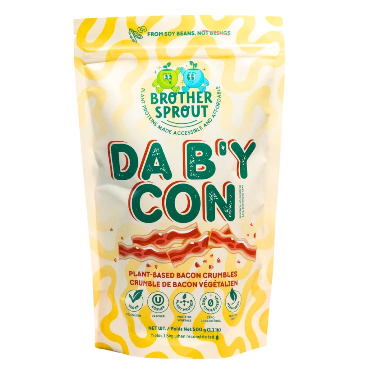 Brother Sprout Plant-Based Bacon Crumbles Da B'ycon, 500g