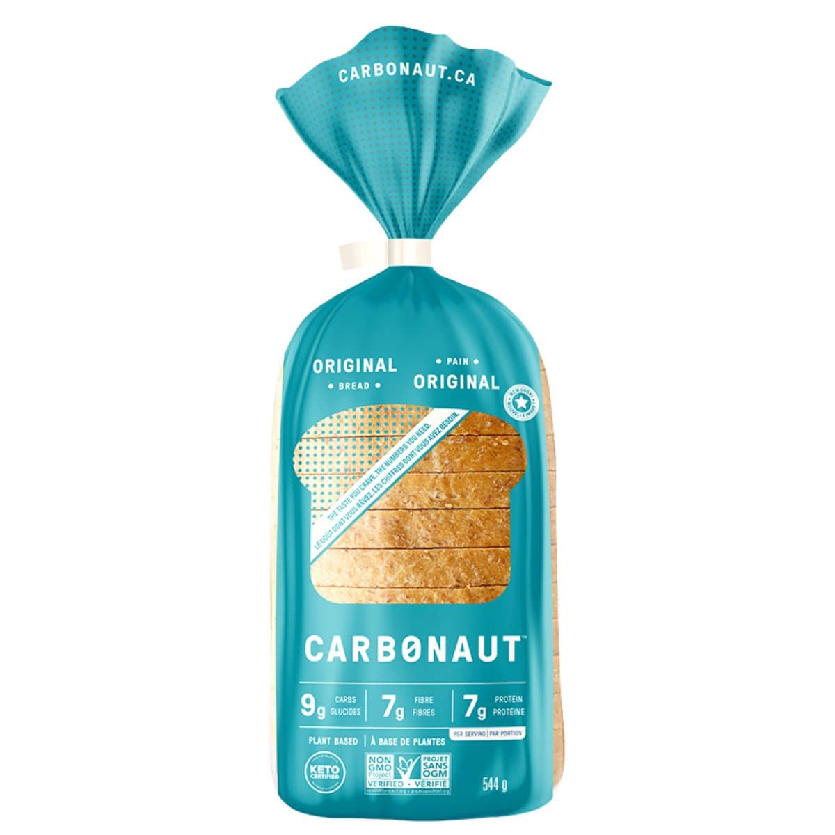 Carbonaut Keto Nut-Free White Bread, 544g 4