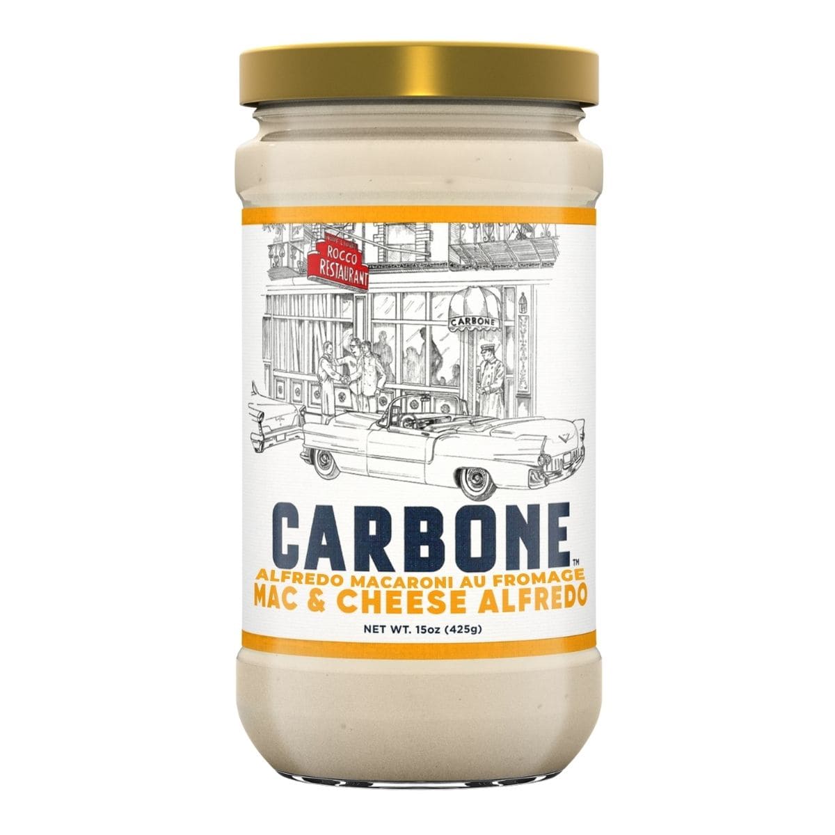 Carbone Mac &amp; Cheese Alfredo Sauce, 425 g