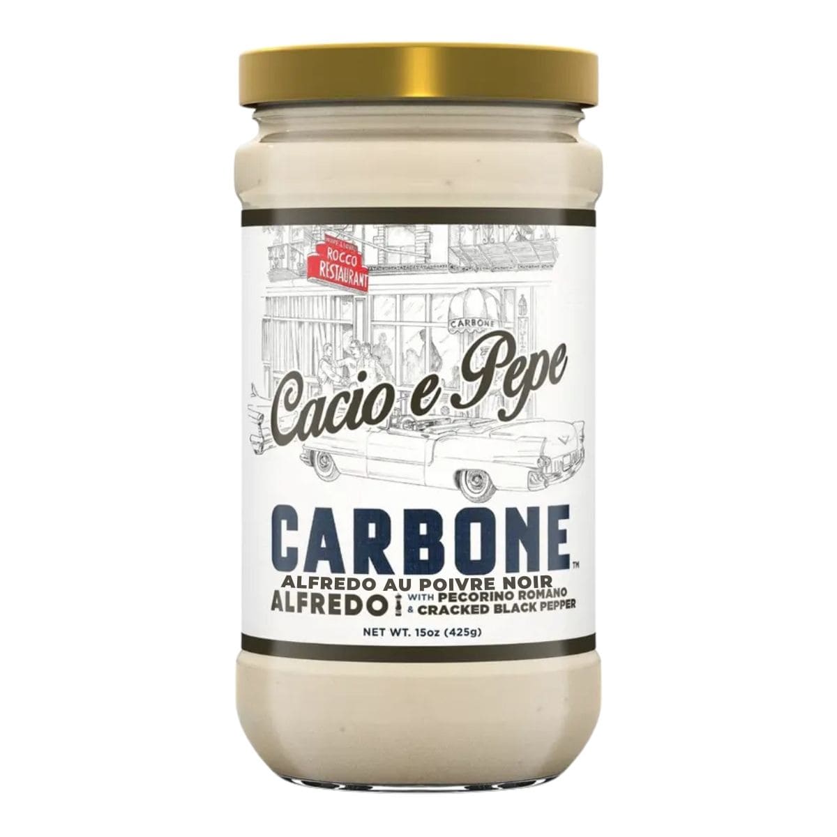 Carbone Alfredo Sauce Cacio E Pepe, 425 g
