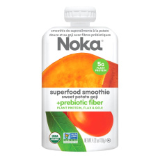 Front of Noka Organic Superfood Smoothie + Prebiotic Fibre Sweet Potato Goji