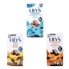 Lily’s No Sugar Added Milk Chocolate Variety 3-Pack