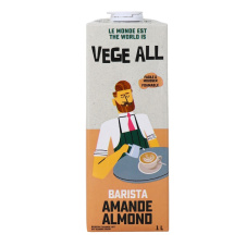 Vege All Barista Almond Milk, 1 L
