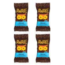 Front of Awake Caffeinated Chocolate Milk Chocolate Bites