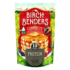 Front of Birch Benders Protein Pancake and Waffle Mix - High Protein Pancake Mix - Best Pancake and Waffle Mix - High Protein Waffle Mix