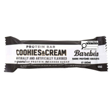 Front of Barebells Protein Bar Cookies And Cream Protein Bar