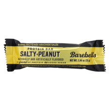 Front of Barebells Protein Bar Salty Peanut - Barbells Protein Bar Canada - Peanut Protein Bars - Dessert Protein Bar