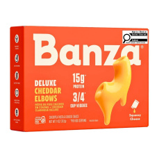 Front of Banza Mac And Cheese Chickpea Pasta Protein Mac And Cheese Gluten-Free Mac And Cheese
