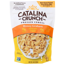 Front of Catalina Crunch Keto Friendly Cereal Honey Graham, 255g
