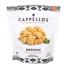 Front of Cappello's Gluten-Free Almond Flour Pasta Gnocchi - Gluten-Free Pasta - Gnocchi Gluten Free - Gluten Free Italian