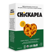 Front of Chickapea Organic Pasta Elbows, 227g