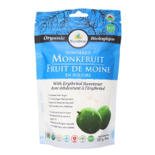 Front of Ecoideas Monk Fruit With Erythritol Sweetener Sugar-Free Powdered Sugar Substitute Keto