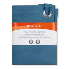 Front of Full Circle Plant Dyed Apron