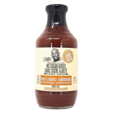 Front of G Hughes Sugar Free BBQ Sauce Honey
