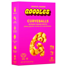 Front of Goodles Noodles Nutrient-Packed Pipette Curveballs