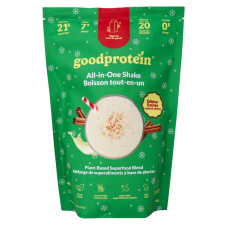 Good Protein All-In-One Shake Plant-Based Superfood Blend Eggnog, 440 g