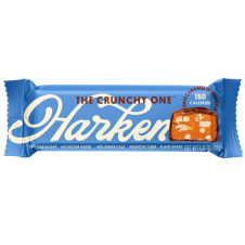 Front of Harken Date Bars Date Caramel Bars The Crunchy One Pretzels