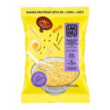 Front of Immi Keto High Protein Ramen Roasted "Pork" Tonkotsu - Plant Based Ramen - Healthy Instant Ramen - Keto Ramen